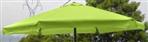 Slunečník do zahrady 3 m, kovová stojna (48 mm) - limetkově zelený