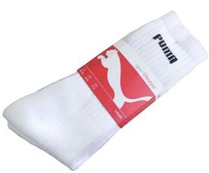 Ponožky PUMA 3 ks bílé 39-42