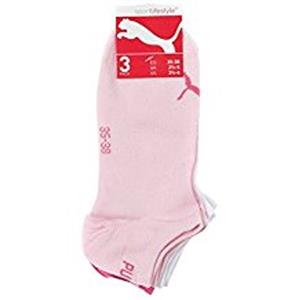 Ponožky PUMA snaeker 3 ks Violet-rosa 39-42