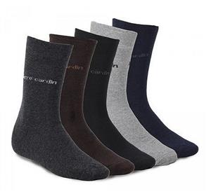 Pánské ponožky Pierre Cardin 43-46, světle šedé černý nápis