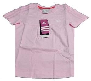 ADIDAS dětské tričko světle růžové velikost 128