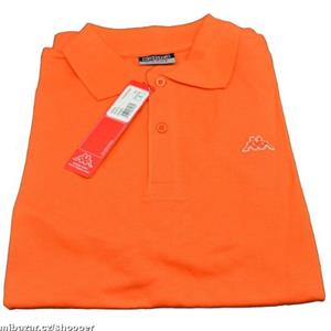 Kappa tričko POLO Scotty krátký rukáv oranžová L
