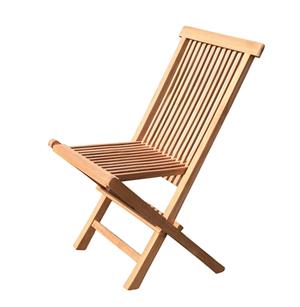 DF27 - Dřevěná židle skládací 65x90x43 cm, sada 2 kusy