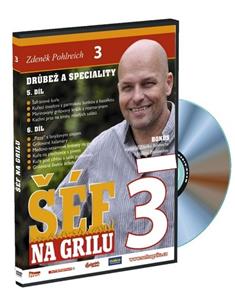 DVD - Šéf na grilu 3, Zdeněk Pohlreich