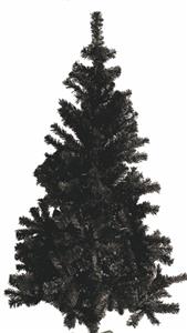 Umělý vánoční stromek 60 cm - černý včetně plastového stojanu