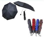 Deštník skládací 100 cm černý