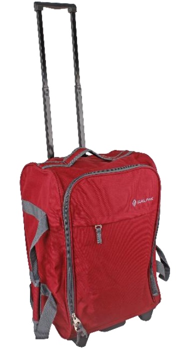 Cestovní taška na kolečkách 51x34x26 cm bordó