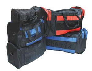 Sportovní cestovní taška S 40 x 19 x 23 cm černo modrá