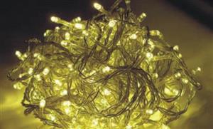 LED vánoční řetěz 60 m venkovní - teplá bílá