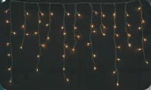 Vánoční osvětlení déšť 160 LED, 310 x 70 cm, teplá bílá